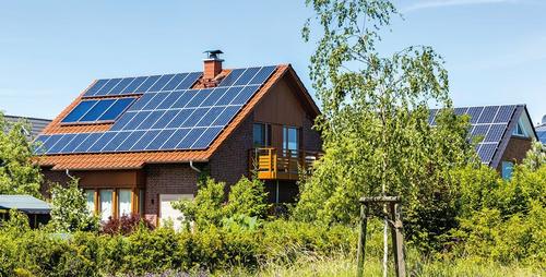 Dom zasilany energią słoneczną